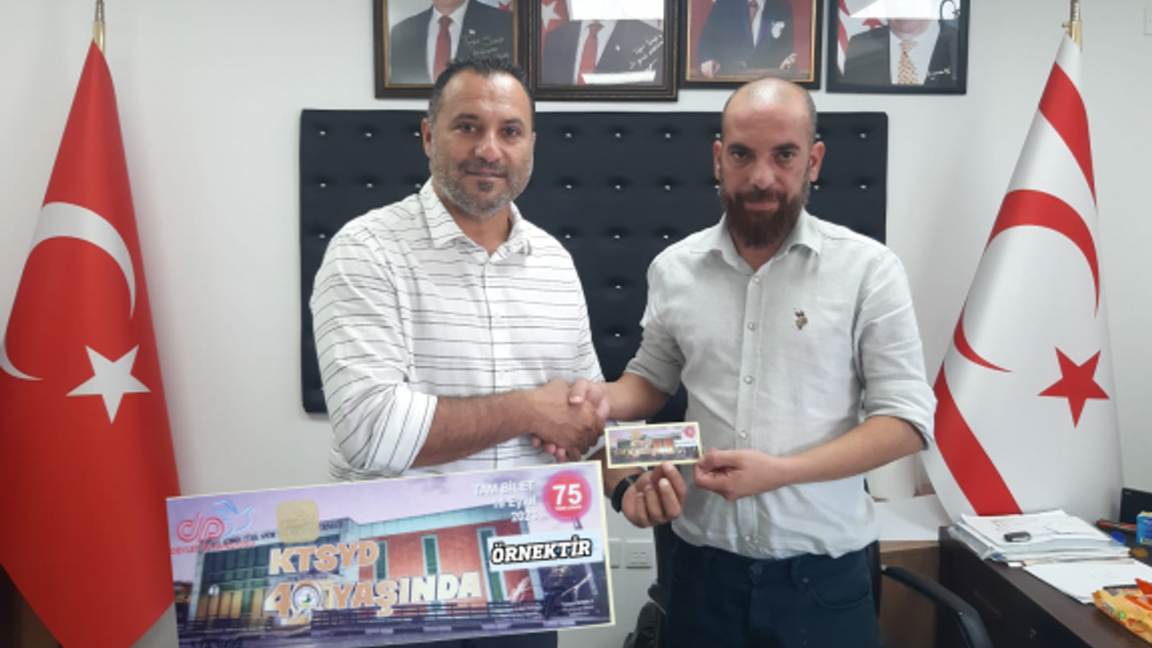 Devlet Piyangosu’nda KTSYD’nin 40. Yıl Gururu