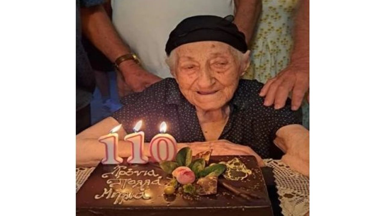 Güney Kıbrıs'ın en yaşlı kadını öldü