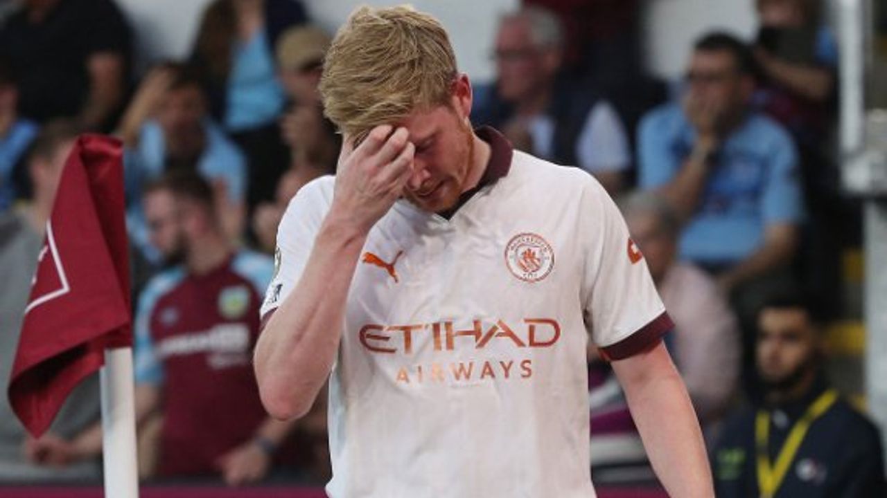 Manchester City'de Kevin De Bruyne şoku
