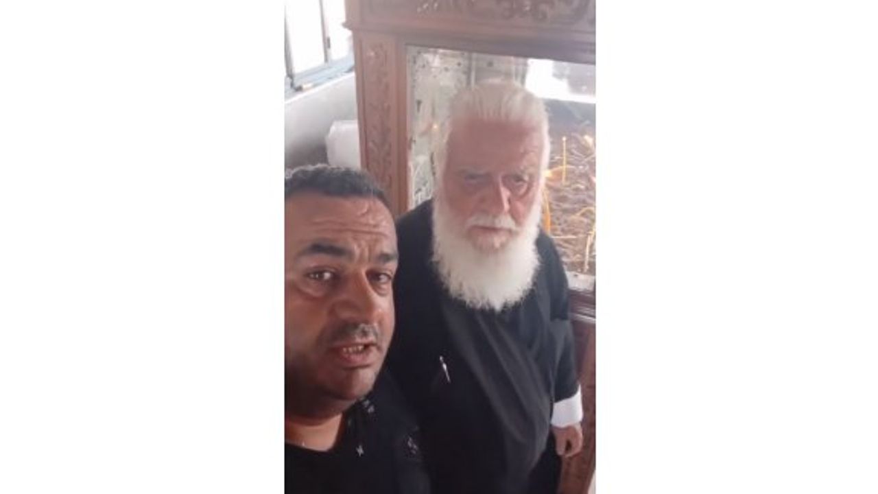 Papazı taciz eden şahısa yasal işlem