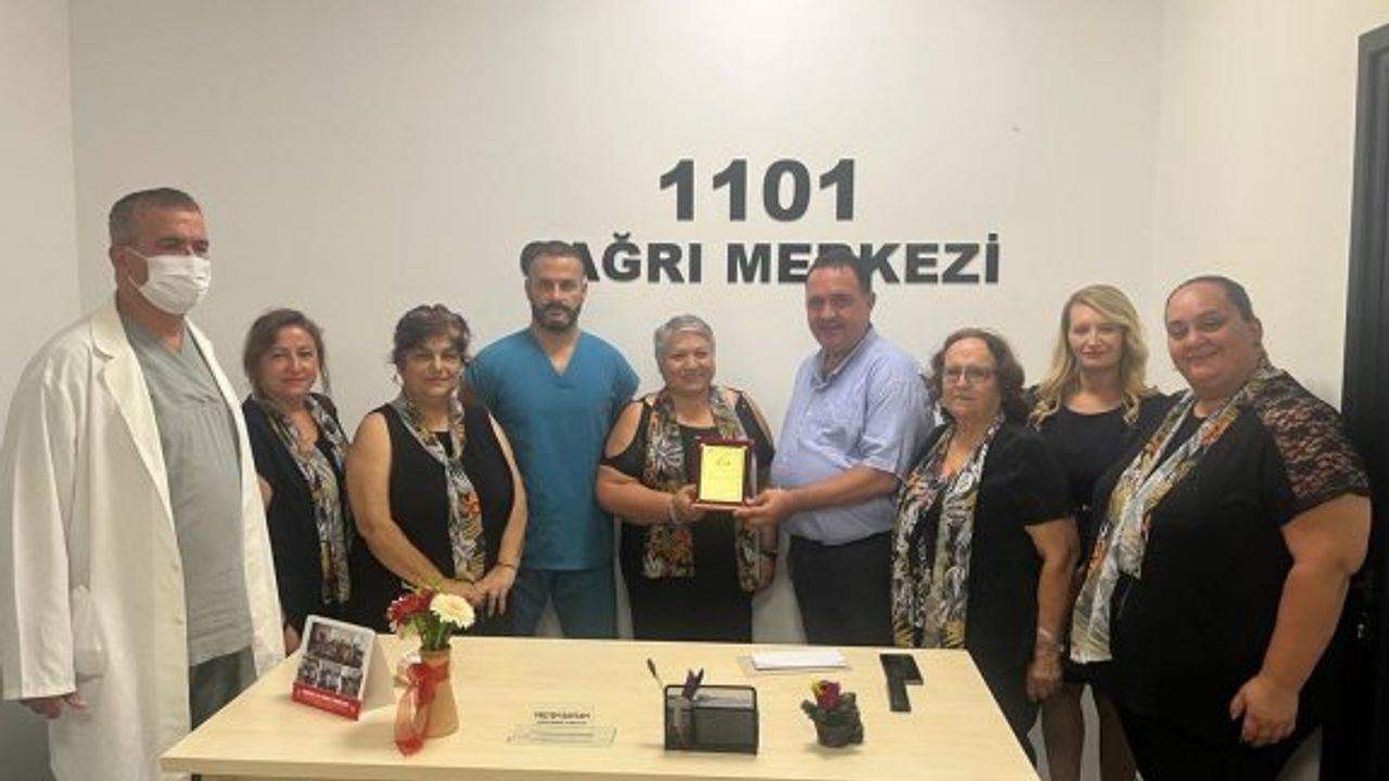 Sağlık Bakanlığı 1101 Çağrı Merkezi’ne anlamlı bağış