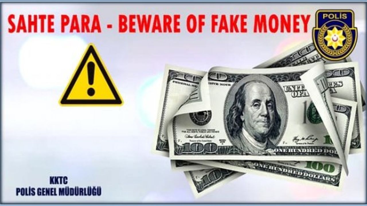 Sahte 100'lük ABD Dolarlarına dikkat...