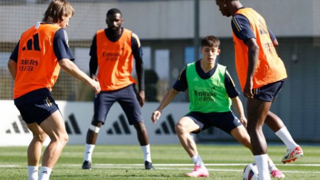 Arda Güler, 2 ay sonra takımla çalıştı