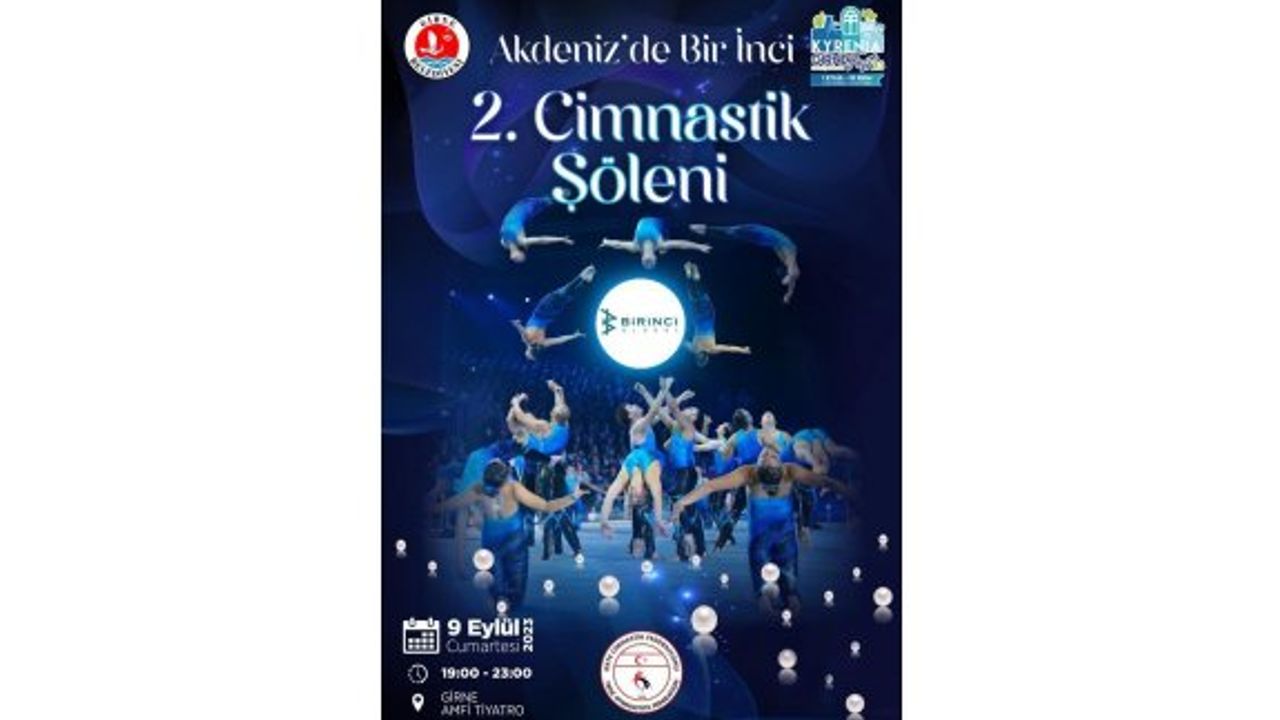 Cimnastikçiler, Girne’de bir inci gibi parlayacaklar