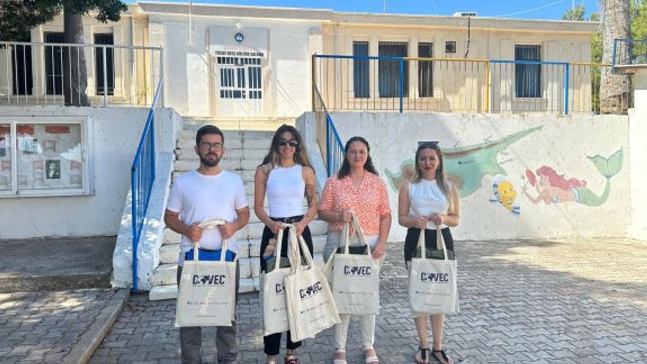 Döveç Group beş okula yardım elini uzattı