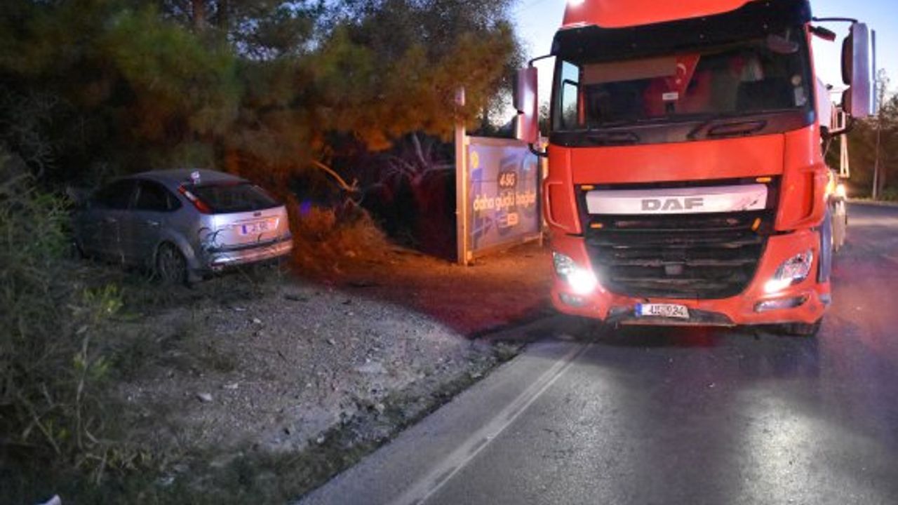 Girne-Çatalköy Anayolundaki trafik kazasında iki kişi yaralandı
