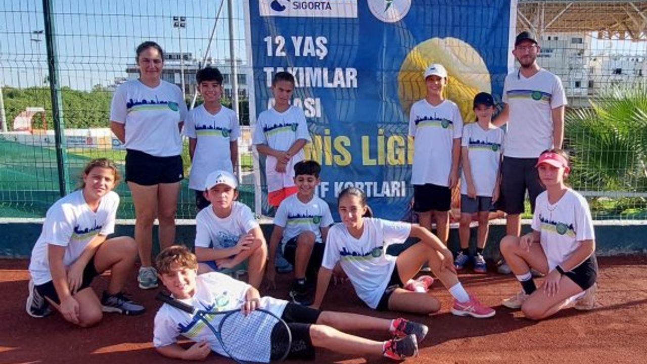 KKTF 2023 Güven Sigorta Kulüpler Arası 12 Yaş Tenis Ligi başladı