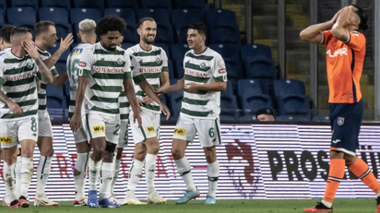 Konyaspor da Başakşehir'i üzdü