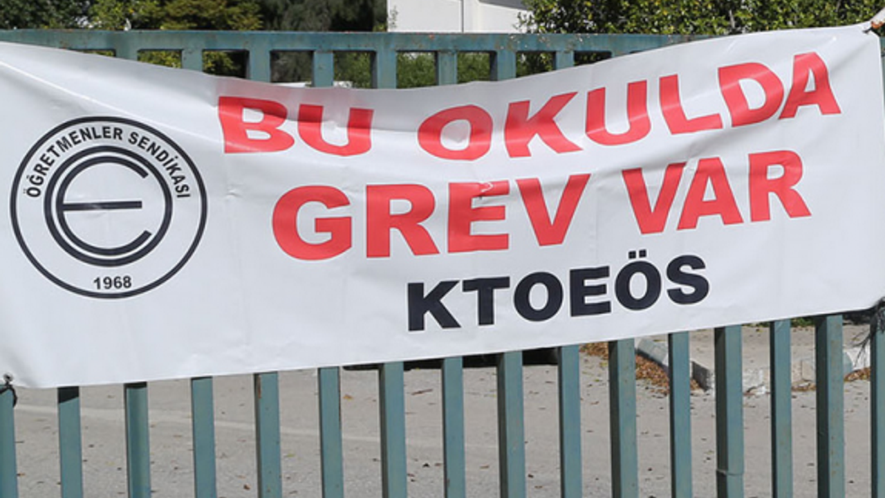 KTOEÖS, İskele Bekirpaşa Lisesi idari kadroda Cuma gününe kadar grevde olacak
