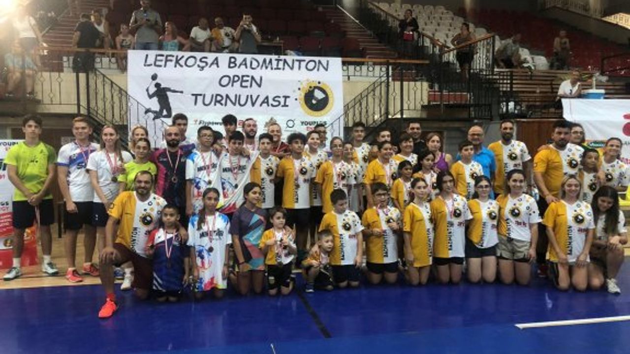 Lefkoşa Badminton Open 2023 Turnuvası tamamlandı