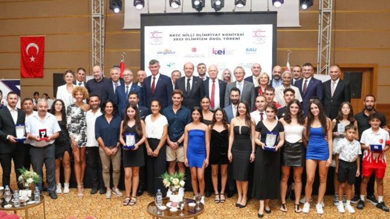 Meclis Başkanı Töre Olimpizm Ödülleri törenine katıldı