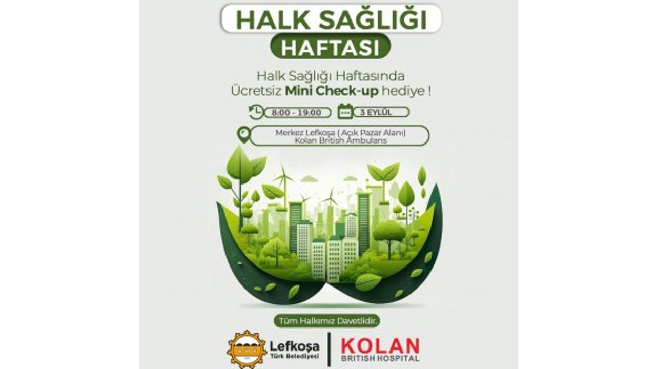 Merkez Lefkoşa’da ücretsiz check-up hizmeti