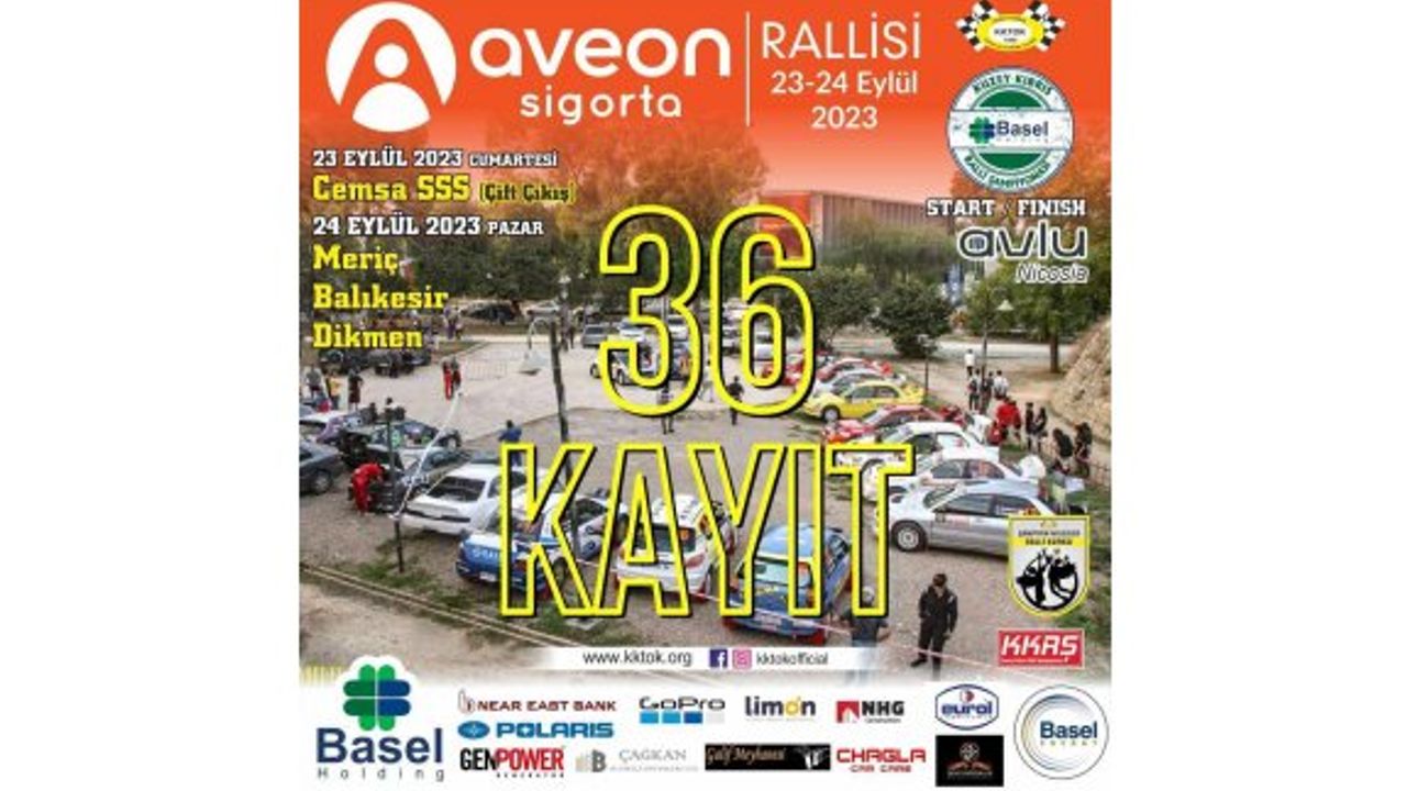 Ralli’de 6. yarışa  rekor katılım