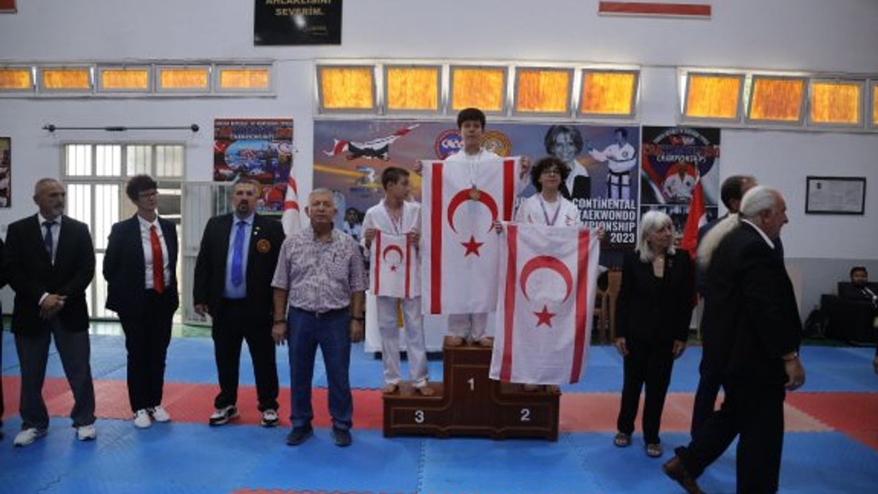 Renkli kuşak şampiyonu da KKTC