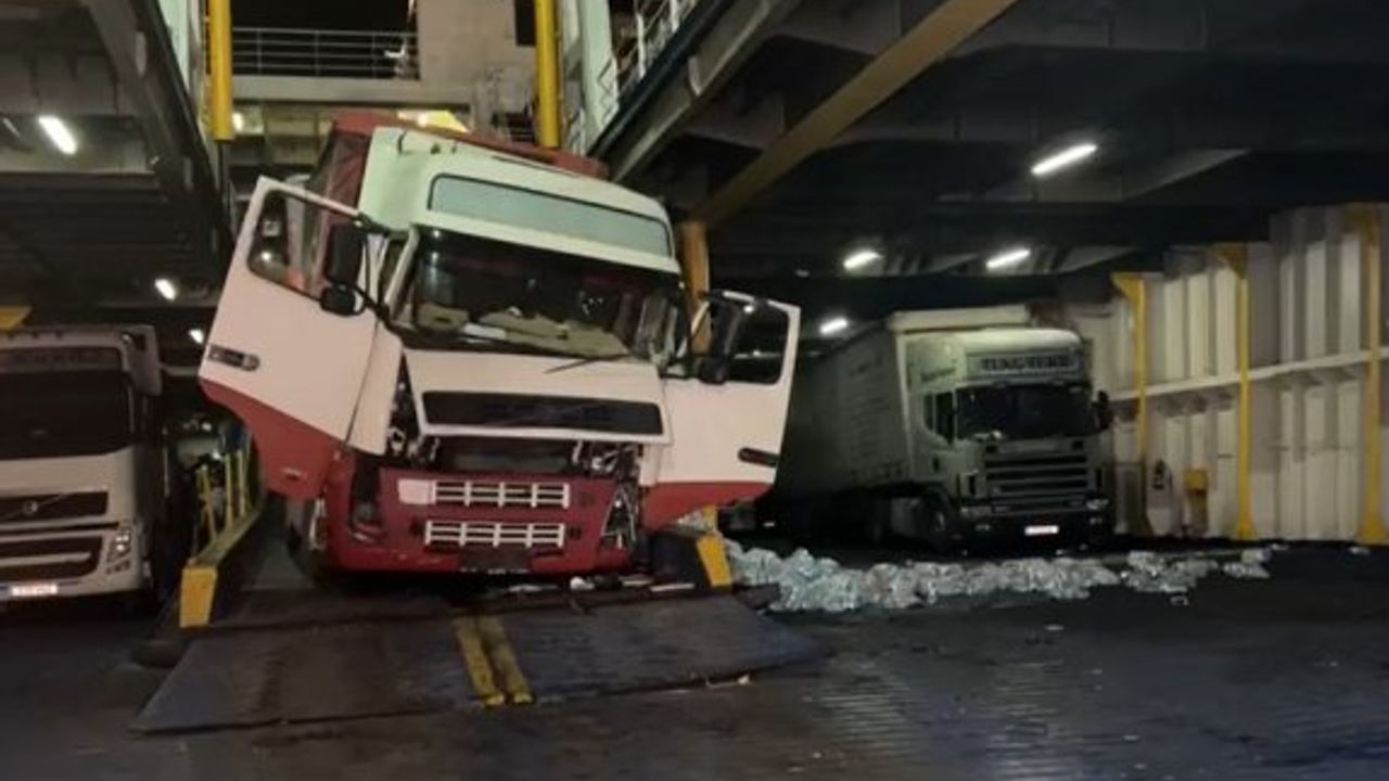 Son dakika: Gazimağusa Limanı'nda feci kaza