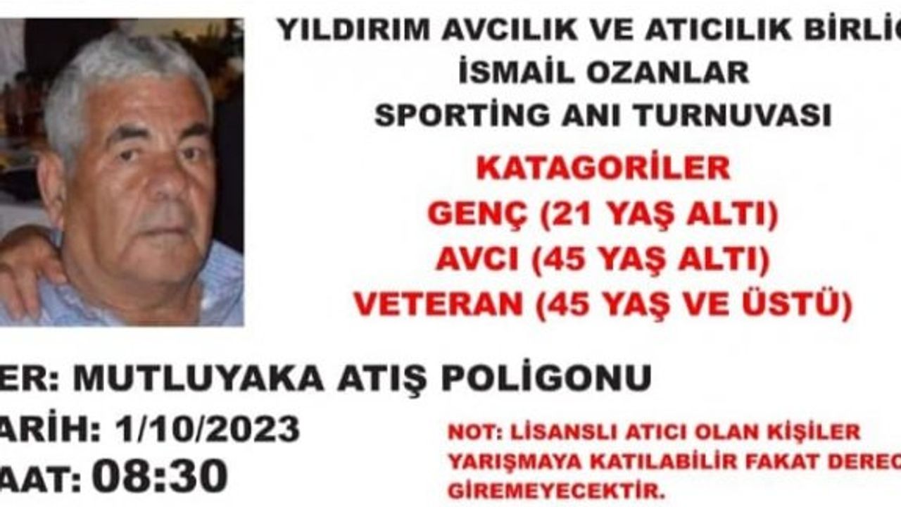 Yıldırım Avcılık ve Atıcılık Birliği’nden Sporting Anı Turnuvası