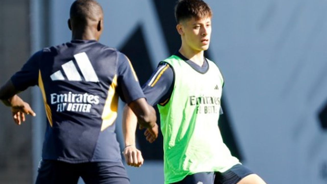 Arda Güler, sakatlık sonrası ilk antrenmanına çıktı