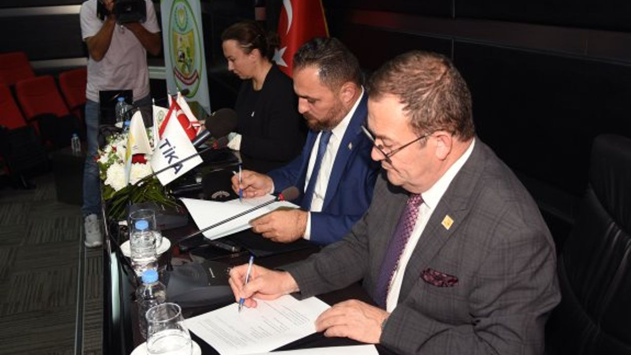 Bakliyat üretiminde kullanılacak makinelerin temini için mutabakat zaptı imzalandı