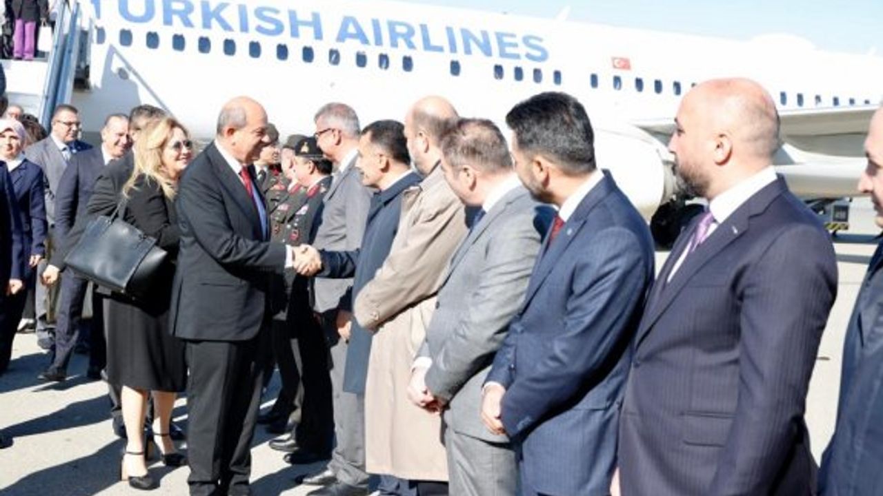 Cumhurbaşkanı Tatar ve heyeti Bakü'de