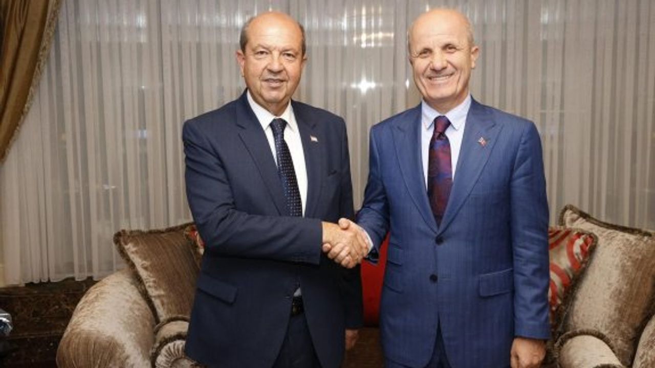 Cumhurbaşkanı Tatar, YÖK Başkanı Özvar’ı kabul etti