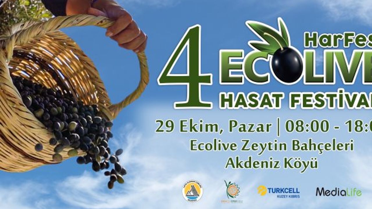 Ecolive Hasat Festivali, pazar günü Akdeniz köyünde yapılacak