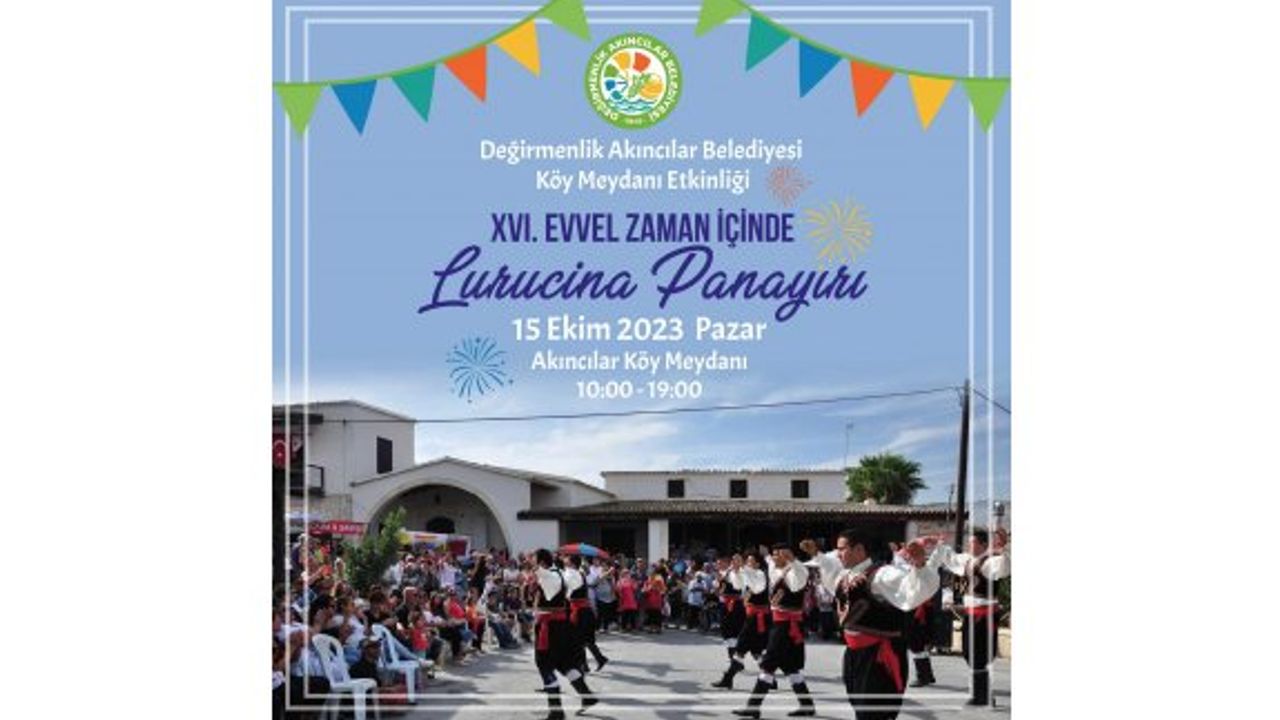 Evvel Zaman İçinde Lurucina Panayırı 15 Ekim’de...