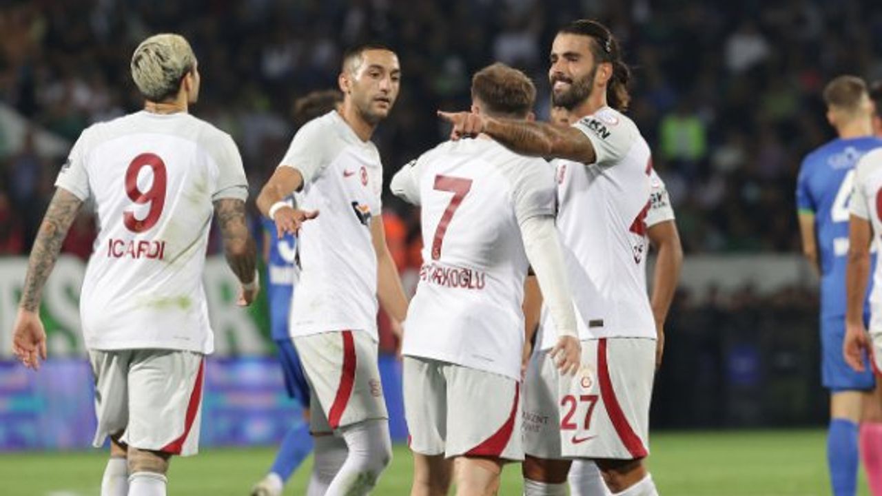 Galatasaray, Rize'de Oliveira ile güldü