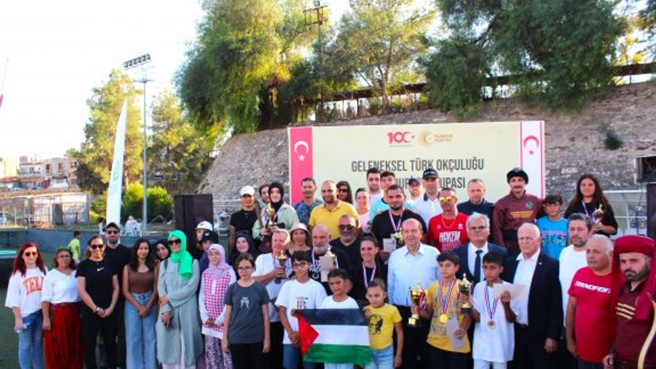 Geleneksel Türk Okçuluğu Cumhuriyet Kupası’nda ödüller verildi