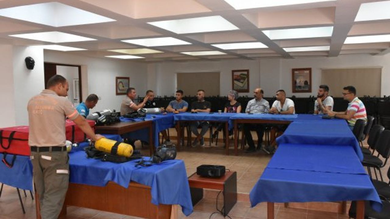 Girne Belediyesi Kanalizasyon Birimi iş sağlığı ve güvenliği eğitimi aldı