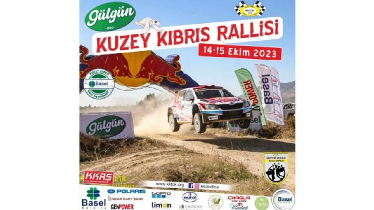 Gülgün Süt Kuzey Kıbrıs Rallisi 14 – 15 Ekim’de