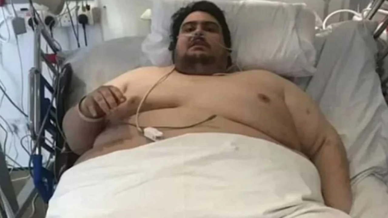 Günde tam 10 bin kalori alıyor