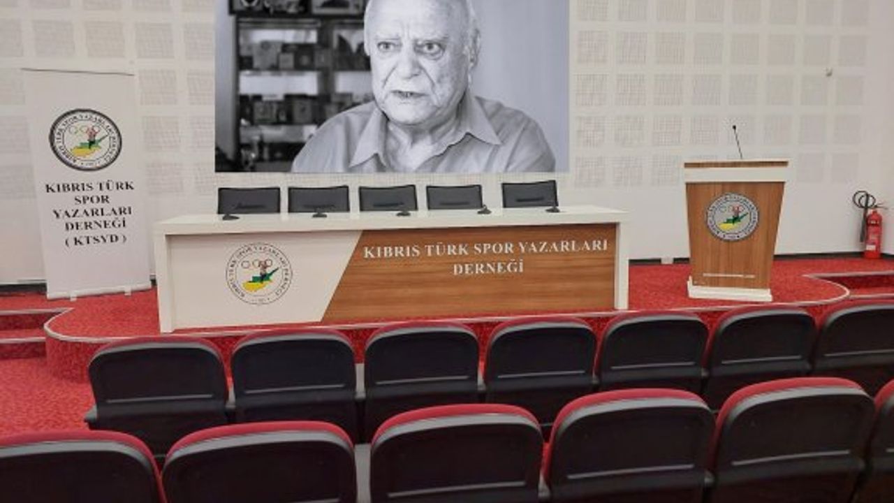 Özcanhan'ın adı KTSYD Konferans salonunda ölümsüzleşti