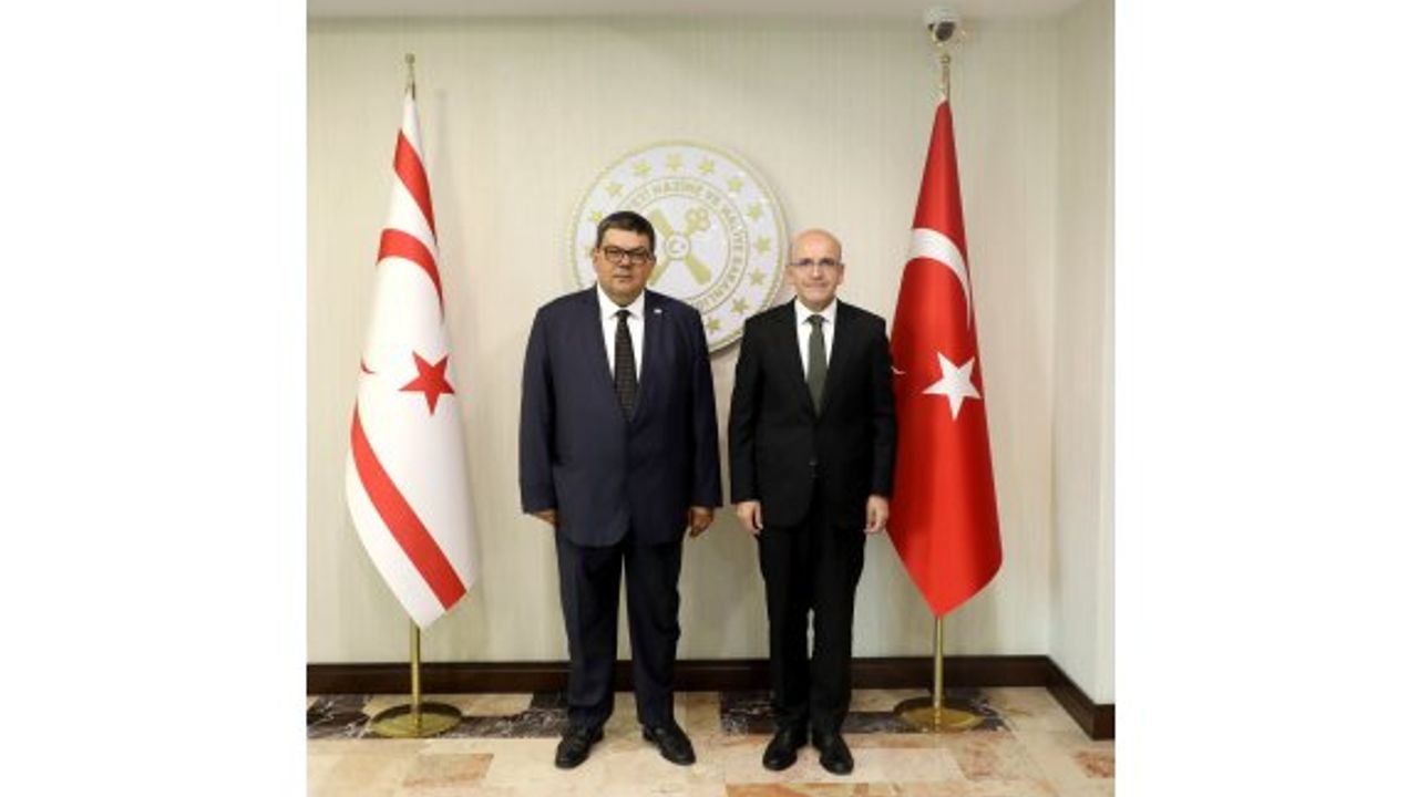 Şimşek:  “KKTC Maliye Bakanlığı’na her türlü desteği vermeye hazırız”