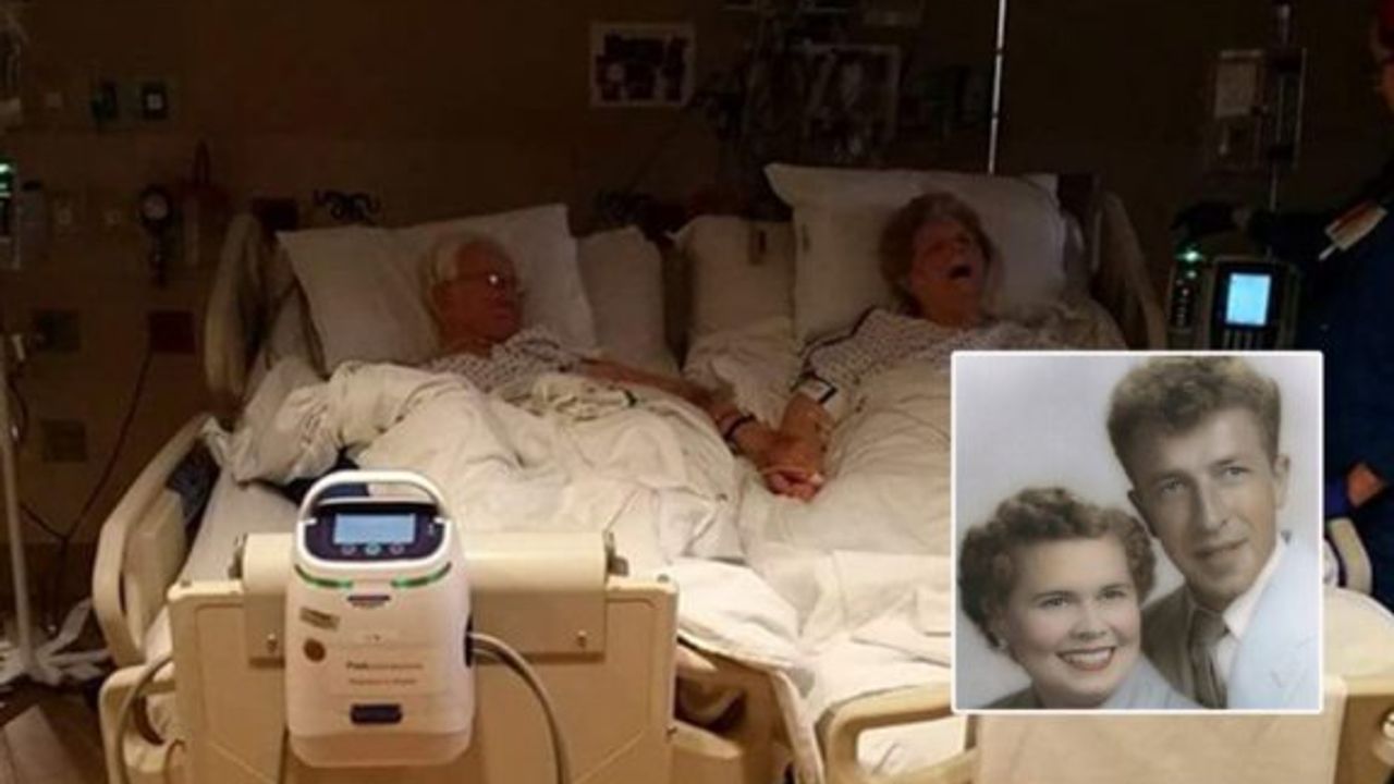 Yaşlı çift el ele tutuşarak bir kaç saat arayla öldü