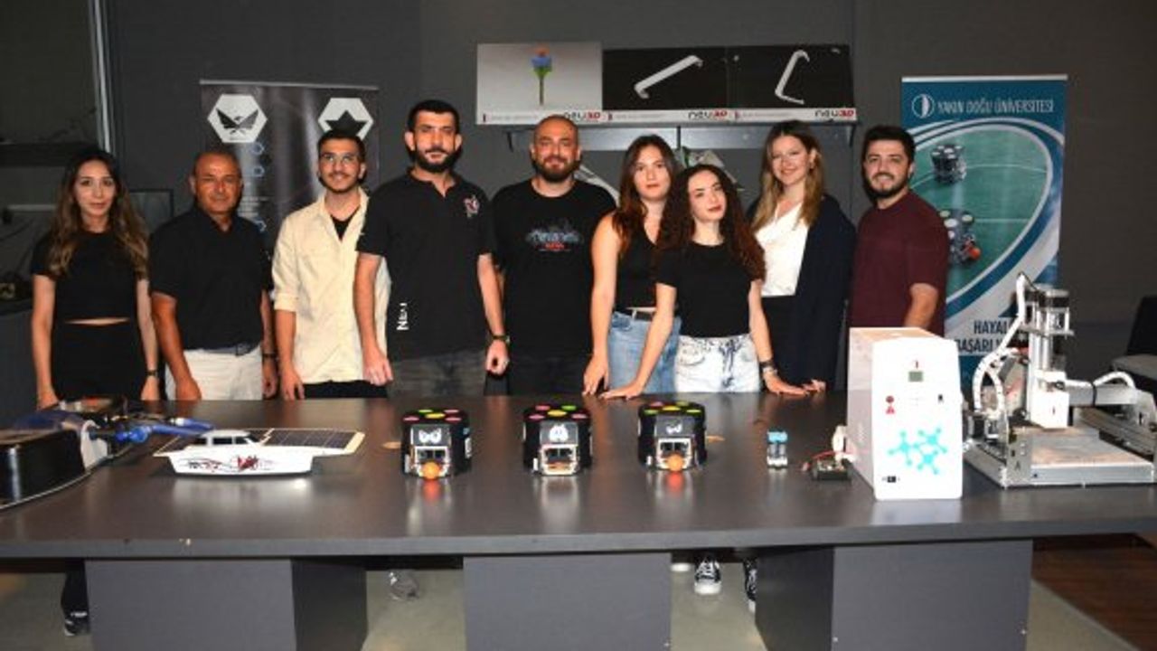 YDÜ Mühendislik Fakültesi öğrencileri, TEKNOFEST’te KKTC’yi temsil edecek