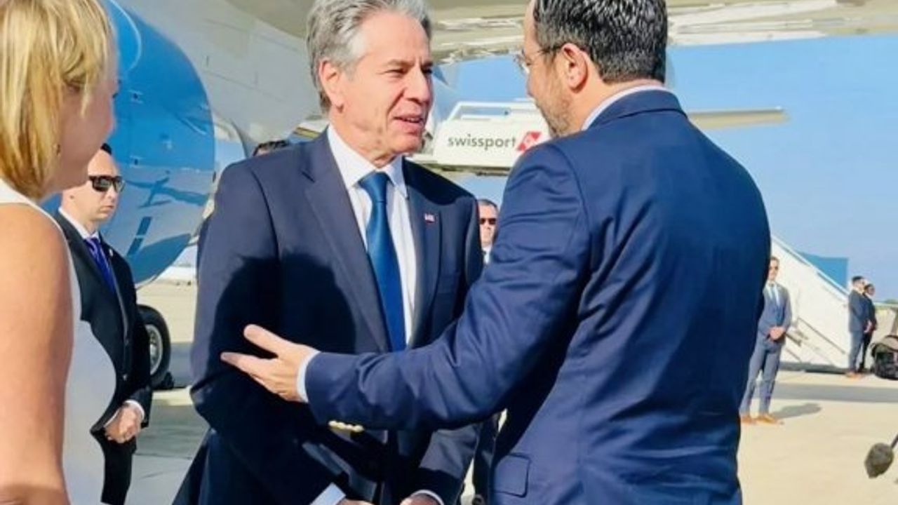 Blinken'dan Güney Kıbrıs’a sürpriz ziyaret