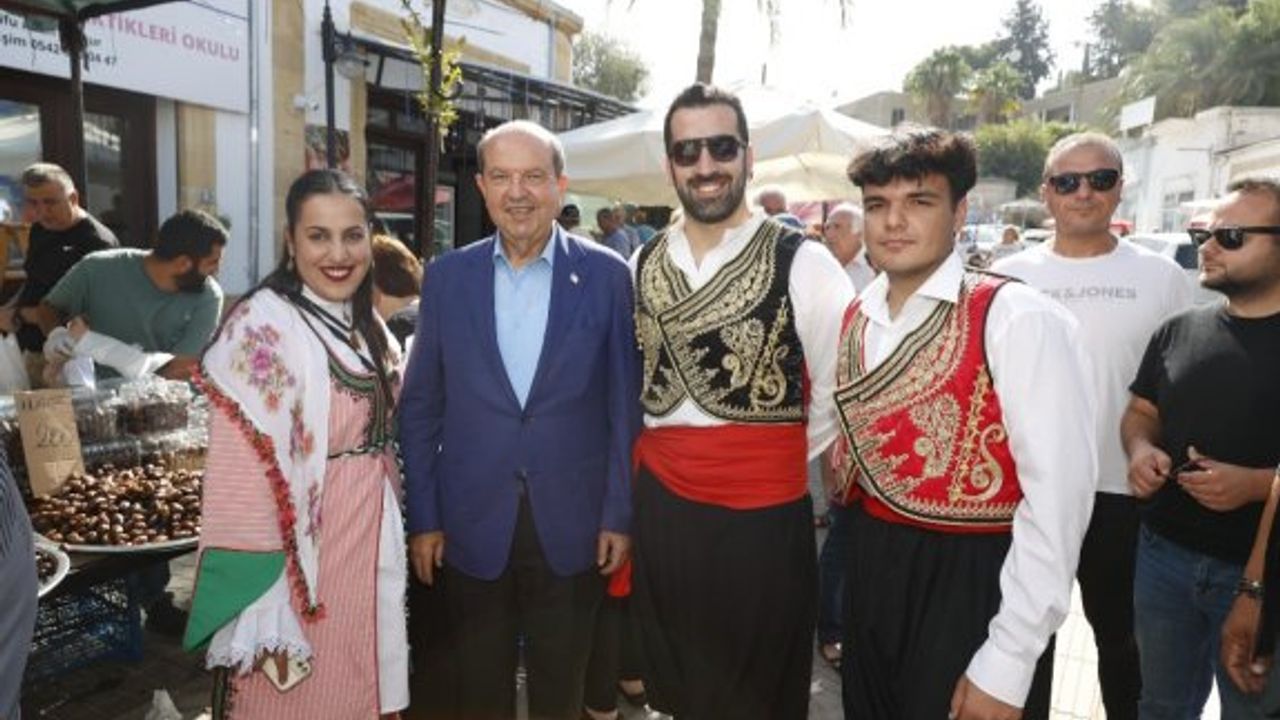 Cumhurbaşkanı Ersin Tatar, Lefke Hurma Festivali’ne katıldı