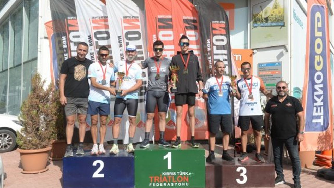 Cumhuriyet Kupası Duatlon yarışı Dereboyunda yapıldı