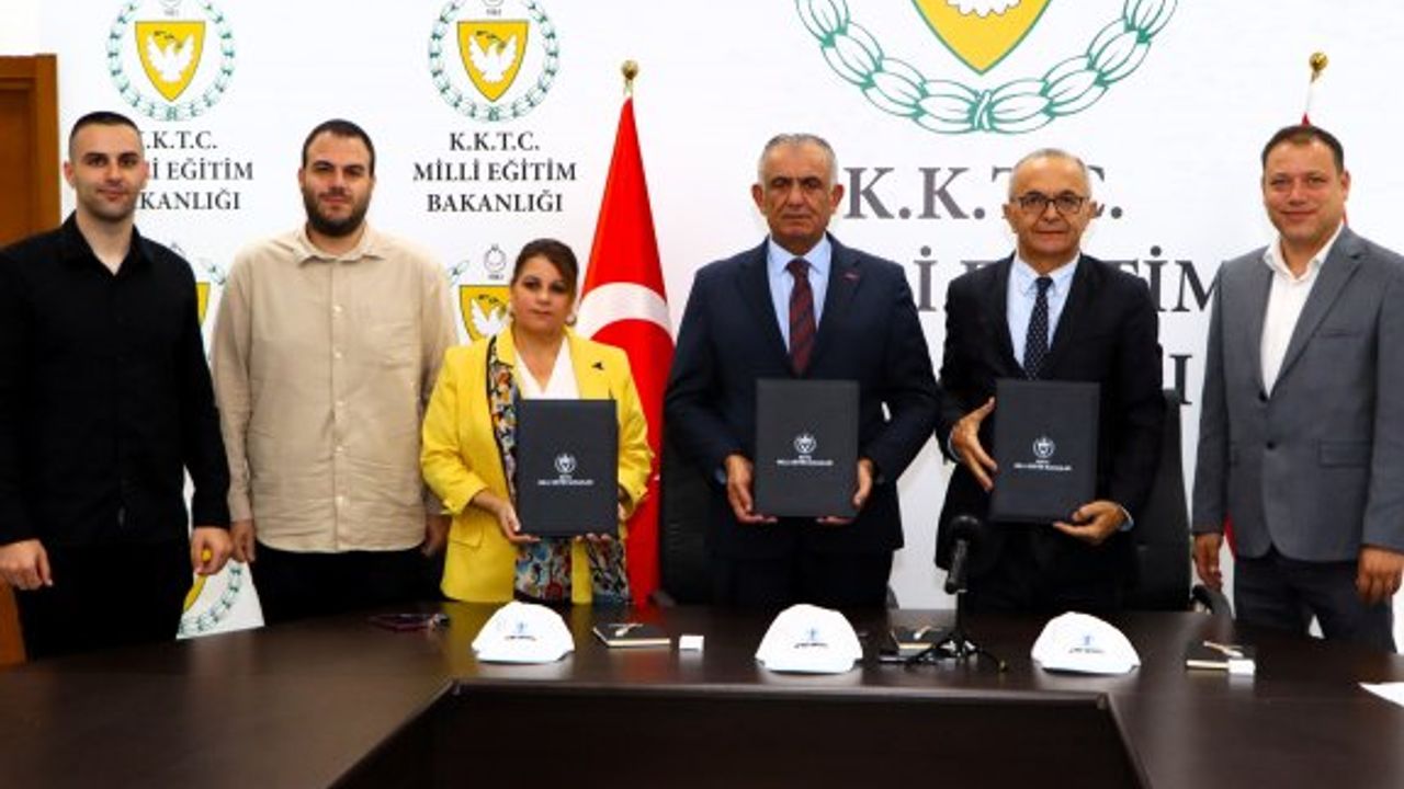Eğitim Bakanlığı ile Shipyard Famagusta Ltd. arasında iş birliği protokolü