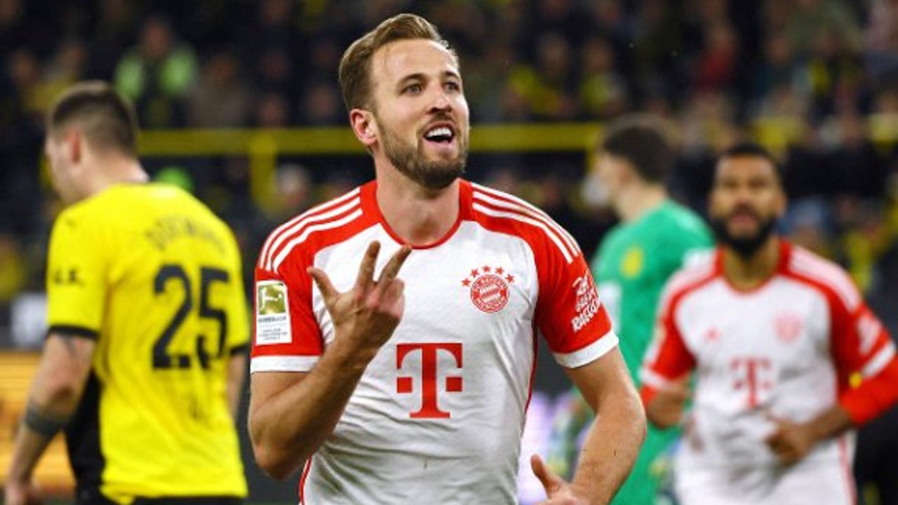 Harry Kane coştu, Bayern Münih, Dortmund’a fark attı