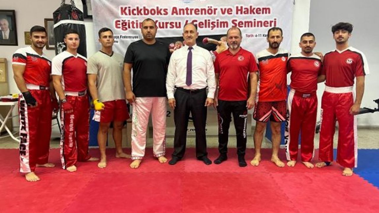 Kickboks Özel Antrenör Eğitim Kursunda başarılı olanlar açıklandı