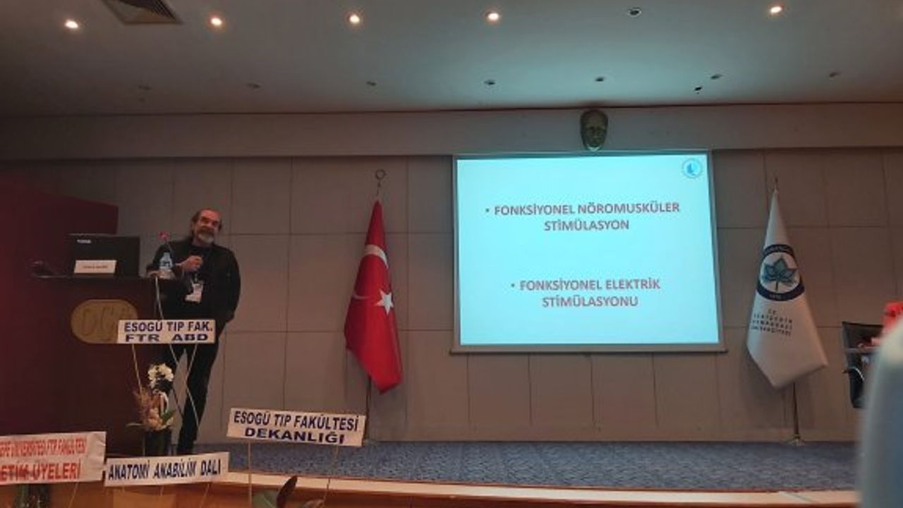 LAÜ Akademisyeni Meriç, “Fonksiyonel Elektrik Stimülasyonu” konusunu ele aldı