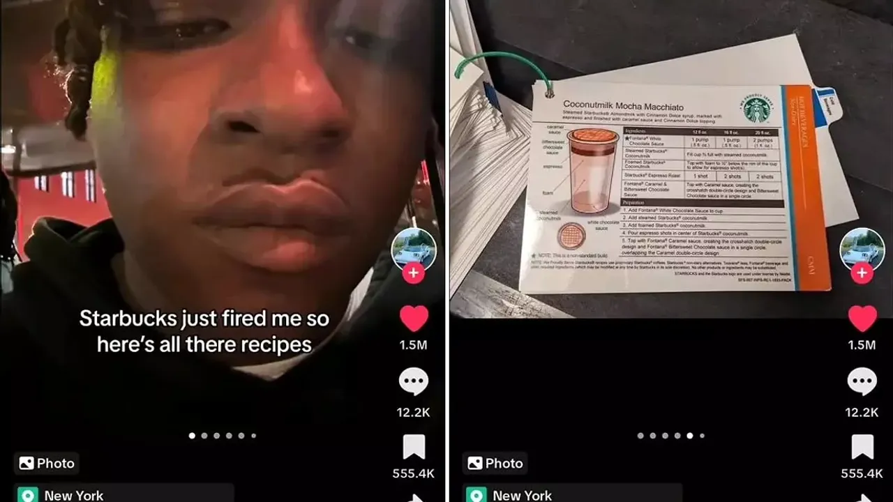 Starbucks çalışanı işinden kovulunca intikam aldı