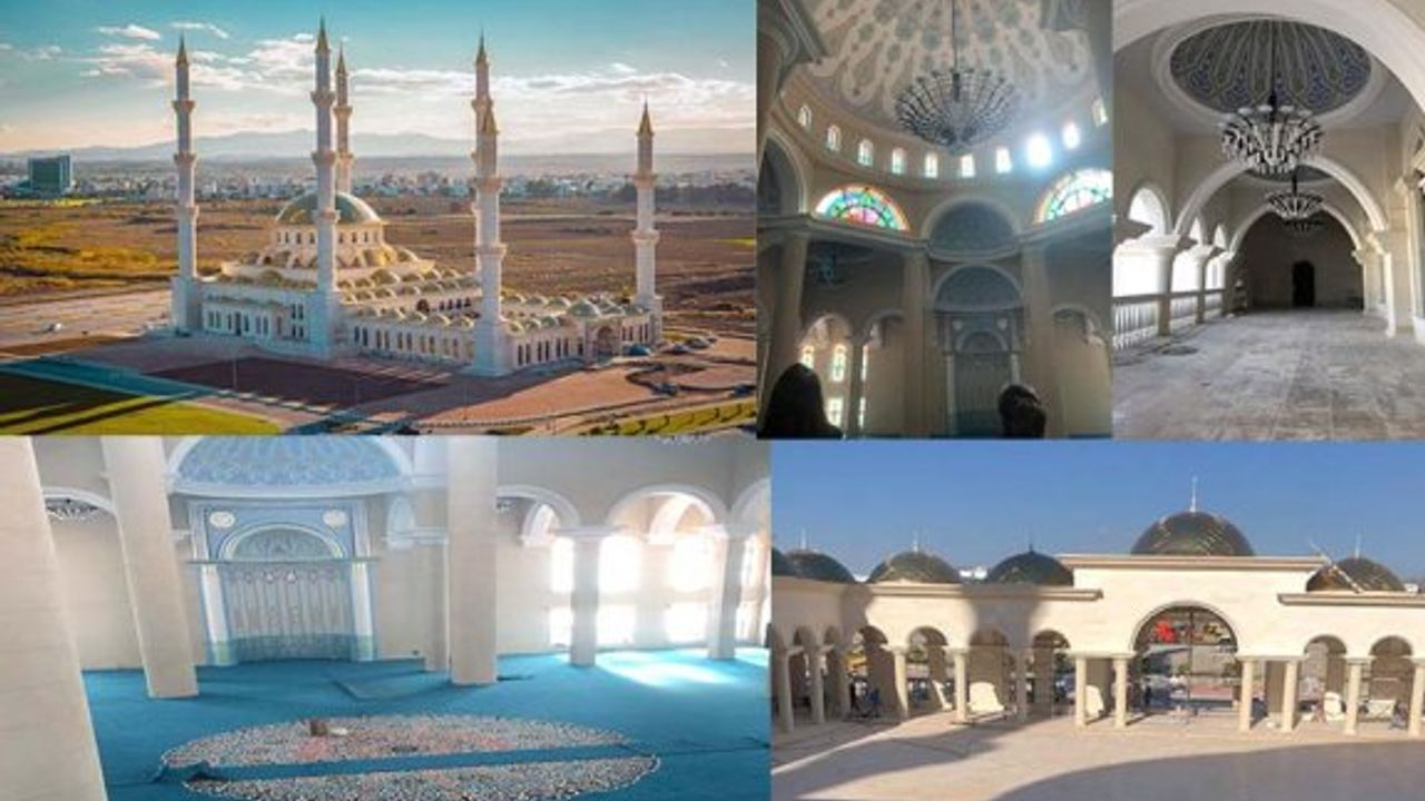 Dr. Suat Günsel Camii, ihtişamıyla göz kamaştırıyor