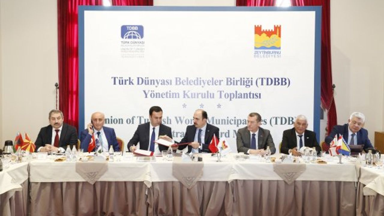 Özçınar TDBB’nin Yönetim Kurulu Toplantısına katıldı