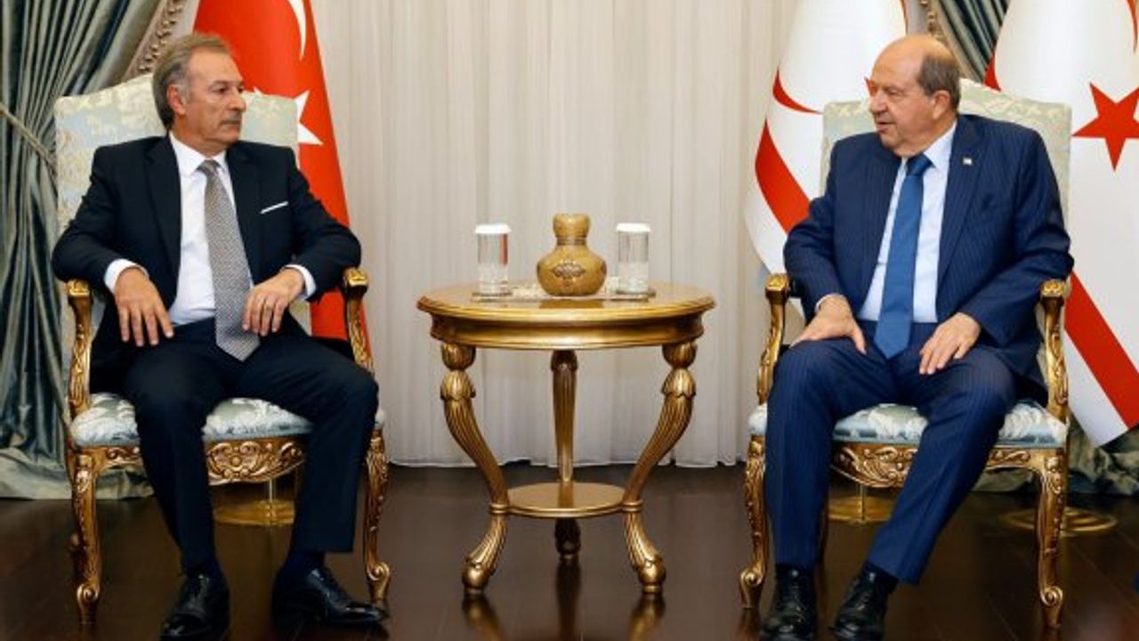 Cumhurbaşkanı Tatar Golf Federasyonu heyetini kabul etti