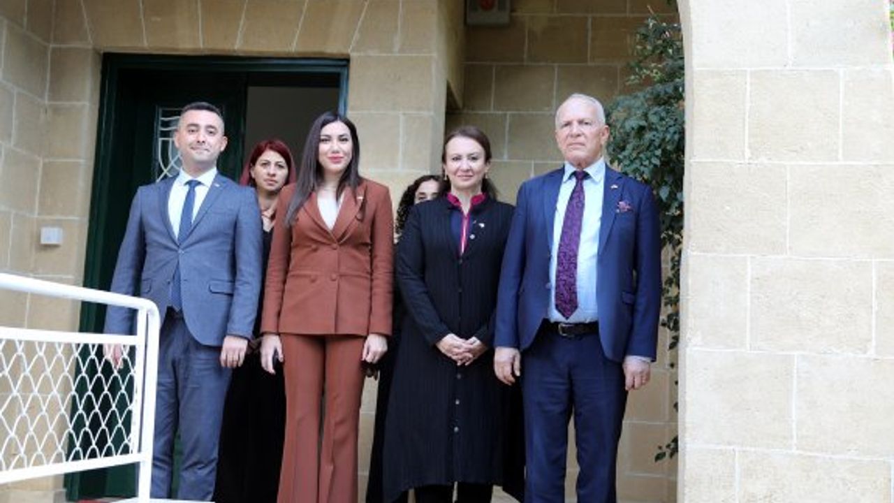 Cumhurbaşkanı Vekili ve Cumhuriyet Meclisi Başkanı Töre, TİKA Lefkoşa ofisini ziyaret etti