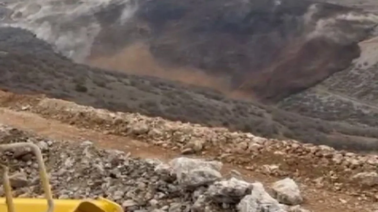 Erzincan İliç’te altın madeninde toprak kayması, 9 işçiden haber alınamıyor