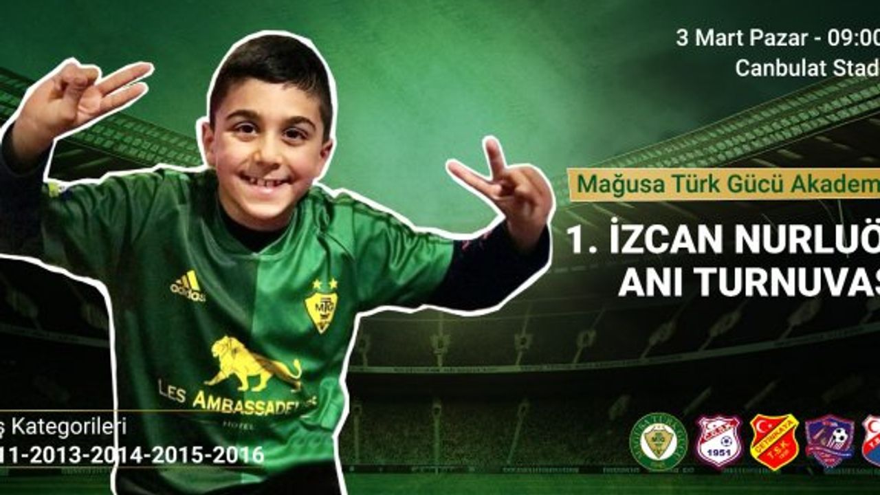 İzcan Nurluöz anısına futbol turnuvası düzenleniyor