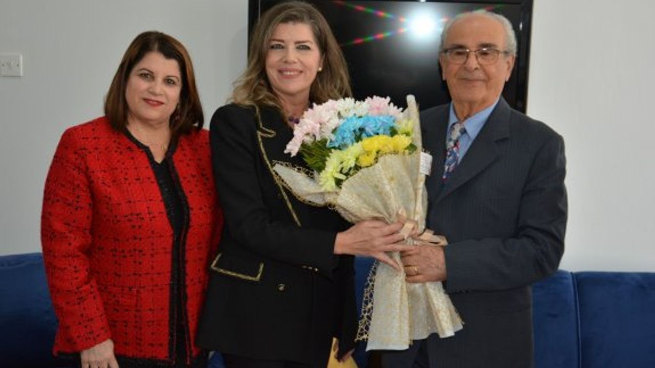 Mücahitler Marşı’nın bestecisi Yılmaz Taner ve söz yazarı Zeka Alsancak, HTL öğrencileriyle buluştu